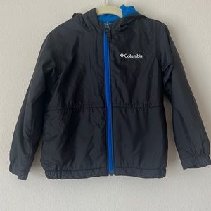 Columbia toddler 3T rain jacket black